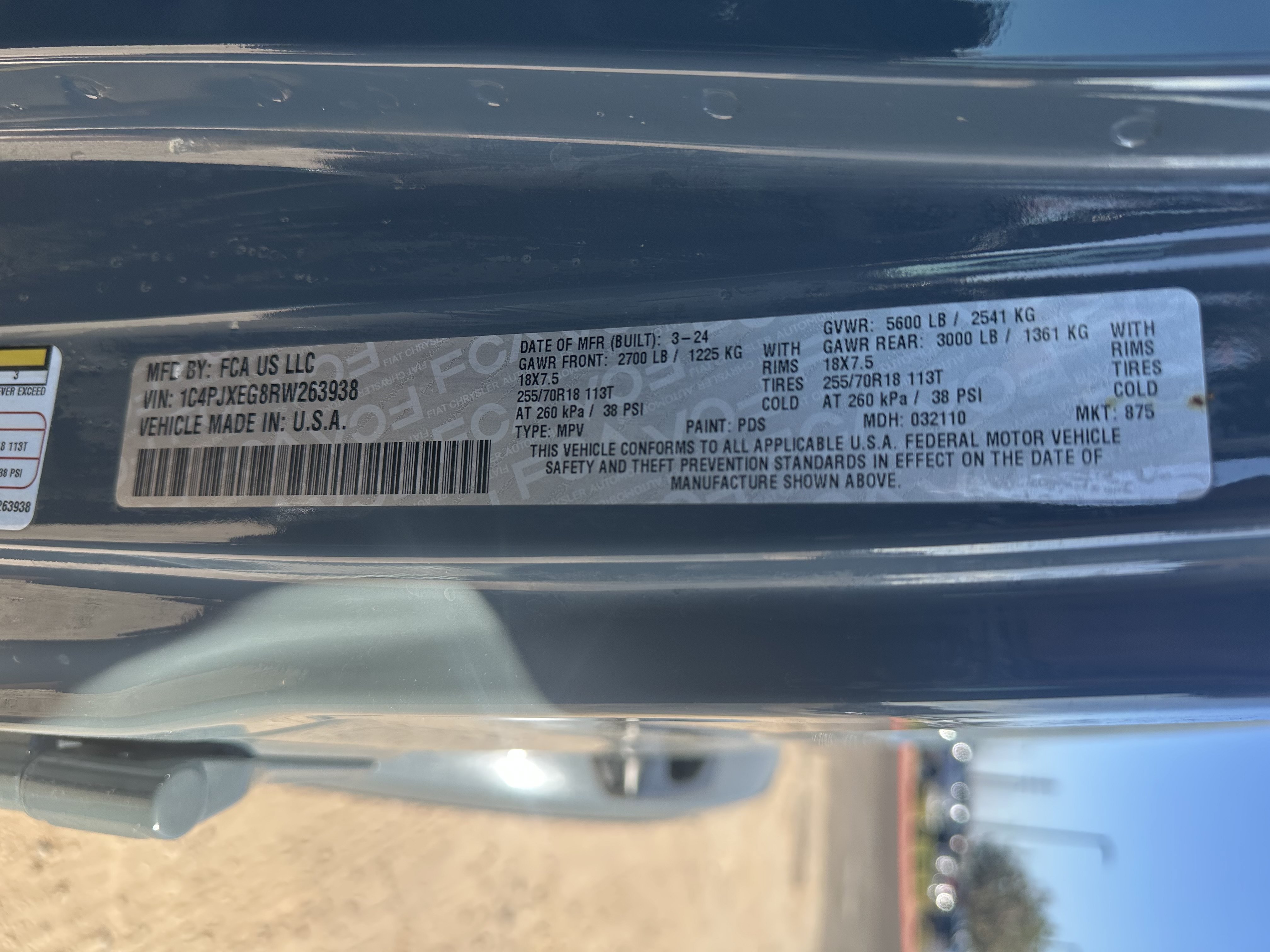 Used 2024 Anvil Clear Coat Jeep Sahara image 10