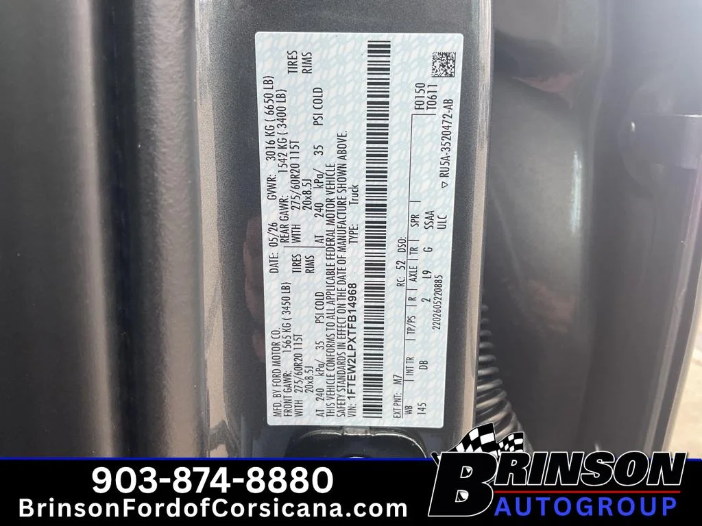 New 2026 Carbonized Gray Metallic Ford STX® image 17