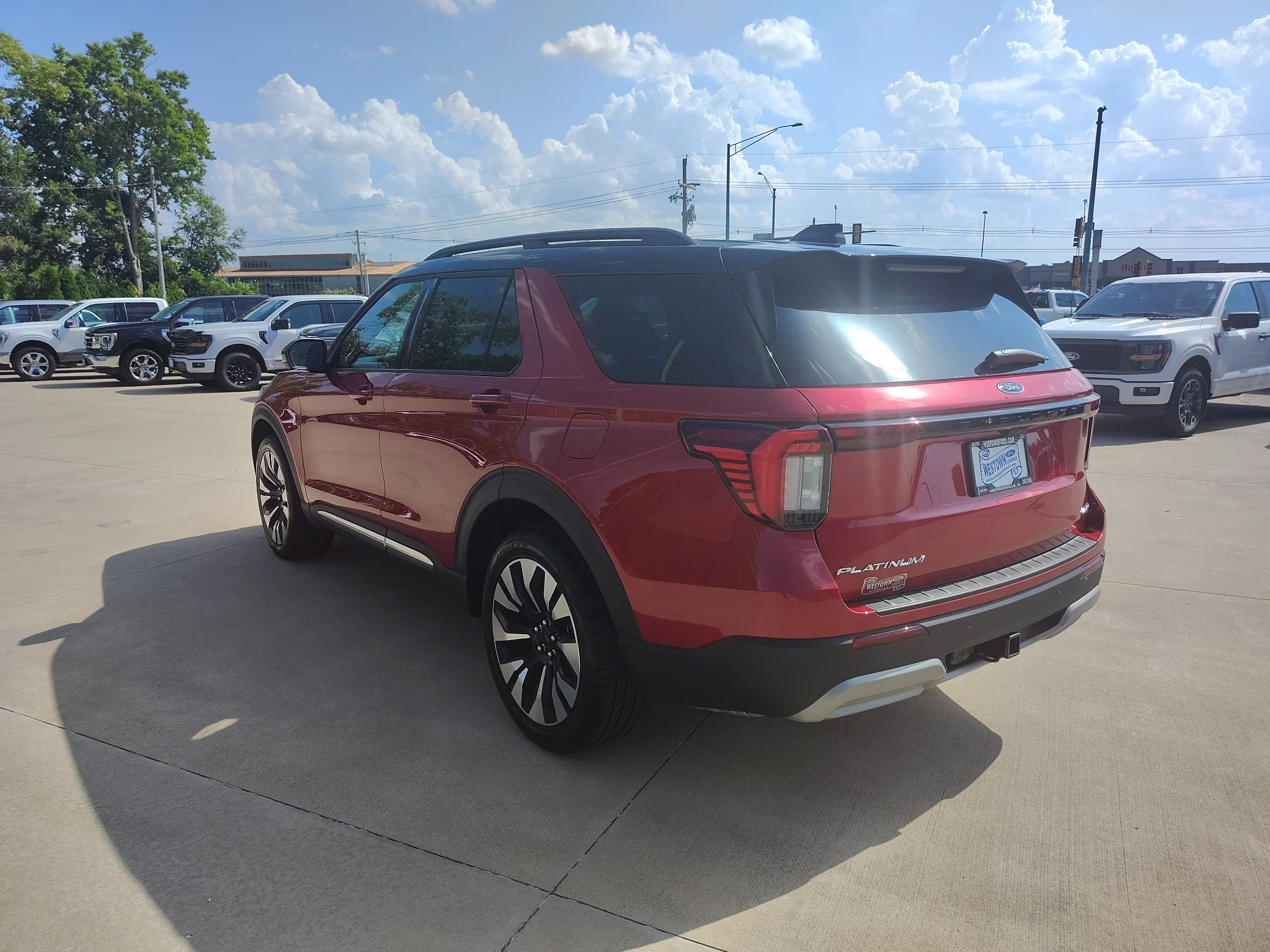 New 2026 Rapid Red Metallic Tinted Clearcoat Ford Platinum™ image 6
