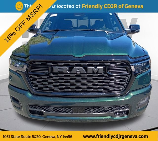 New 2026 Serrano-Green Metallic Exterior Paint RAM Big Horn/Lone Star image 2