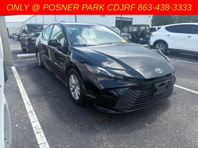 Used 2025 Black Toyota LE image 1