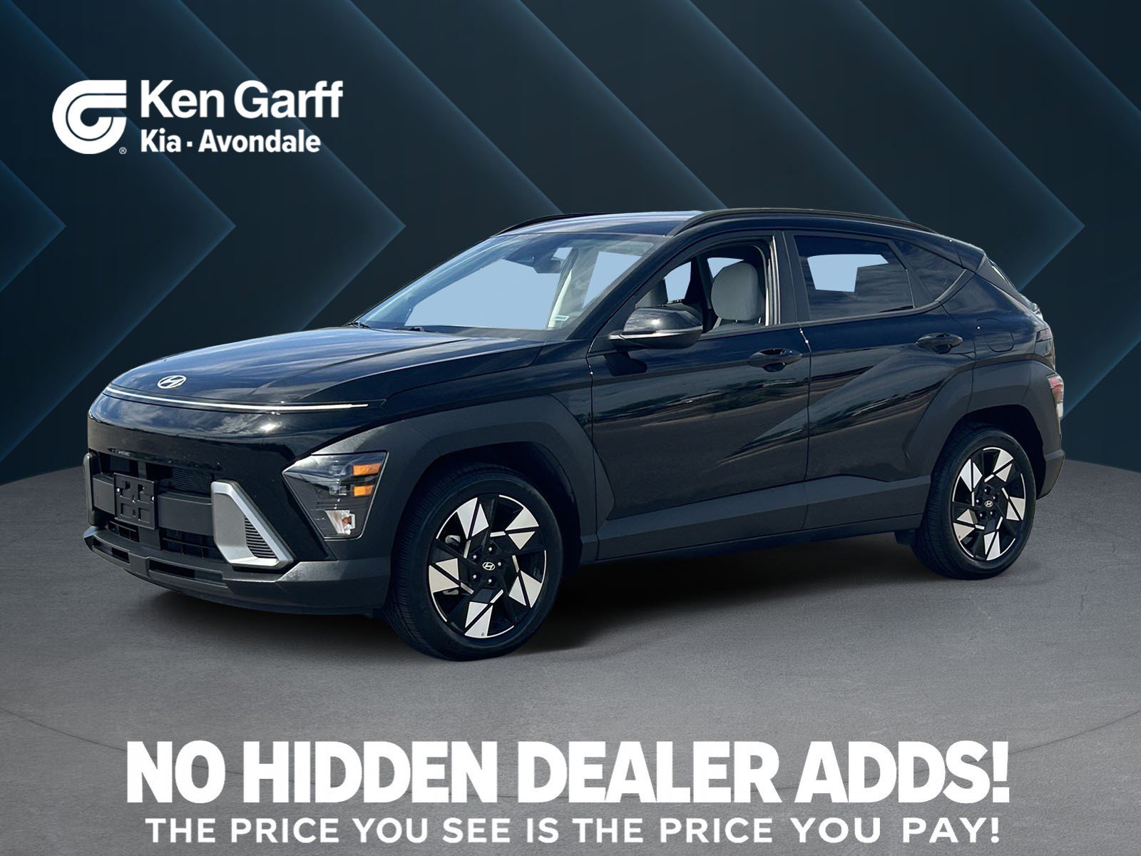 Used 2025 Abyss Black Pearl Hyundai SEL image 1