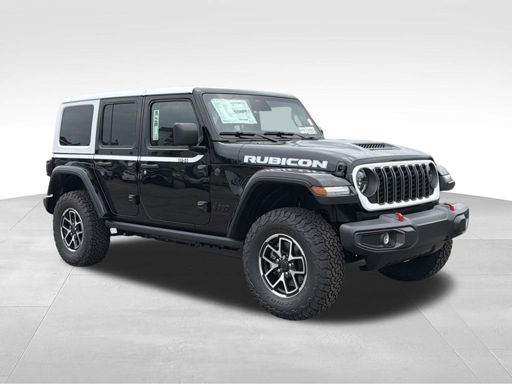 New 2026 Black Clear-Coat Exterior Paint Jeep Rubicon image 5