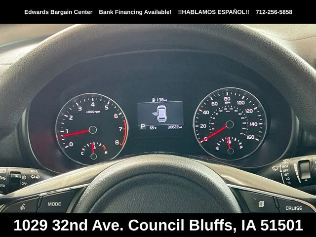 Used 2021 Red Kia LX image 14