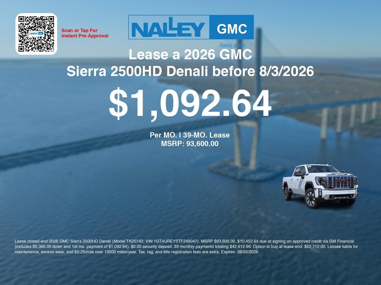 2026 GMC Sierra 2500HD Denali - Photo 3