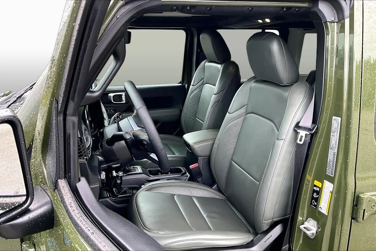 Used 2024 Sarge Green Clearcoat Jeep High Altitude image 9