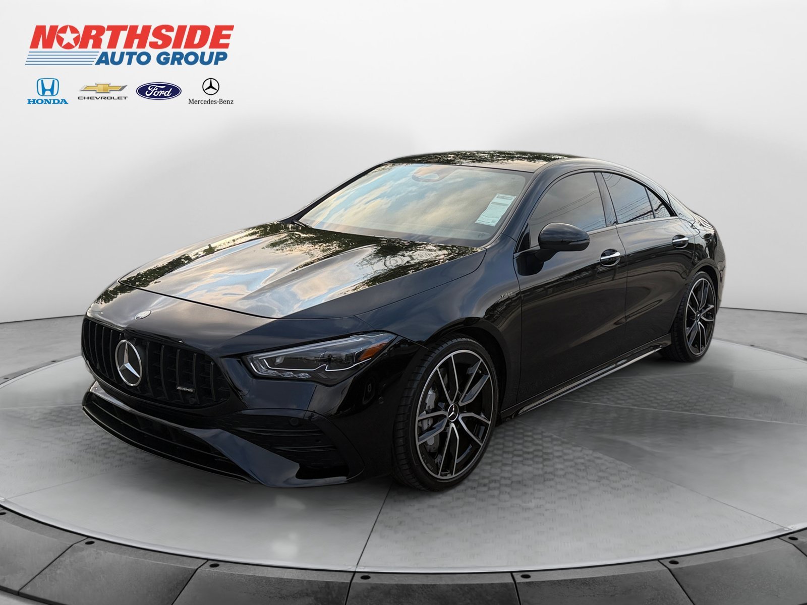 Used 2025 Night Black Mercedes-Benz AMG® CLA 35 image 3