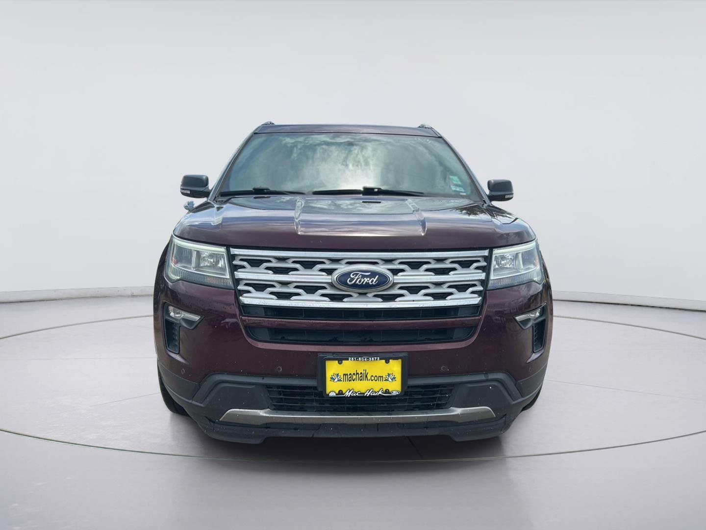 Used 2019 Burgundy Velvet Metallic Tinted Clearcoat Ford XLT image 2