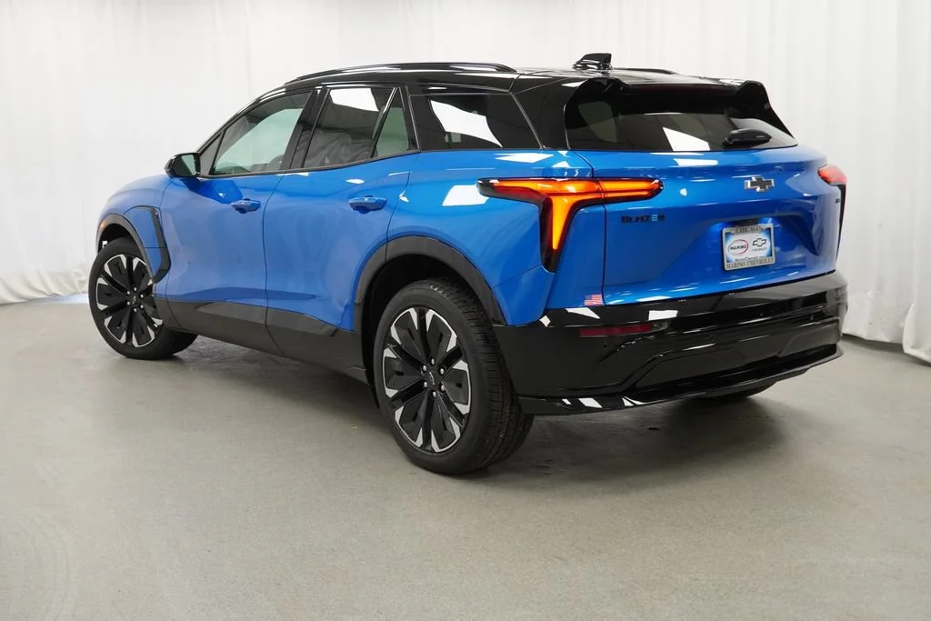 New 2026 Riptide Blue Metallic Chevrolet RS image 2