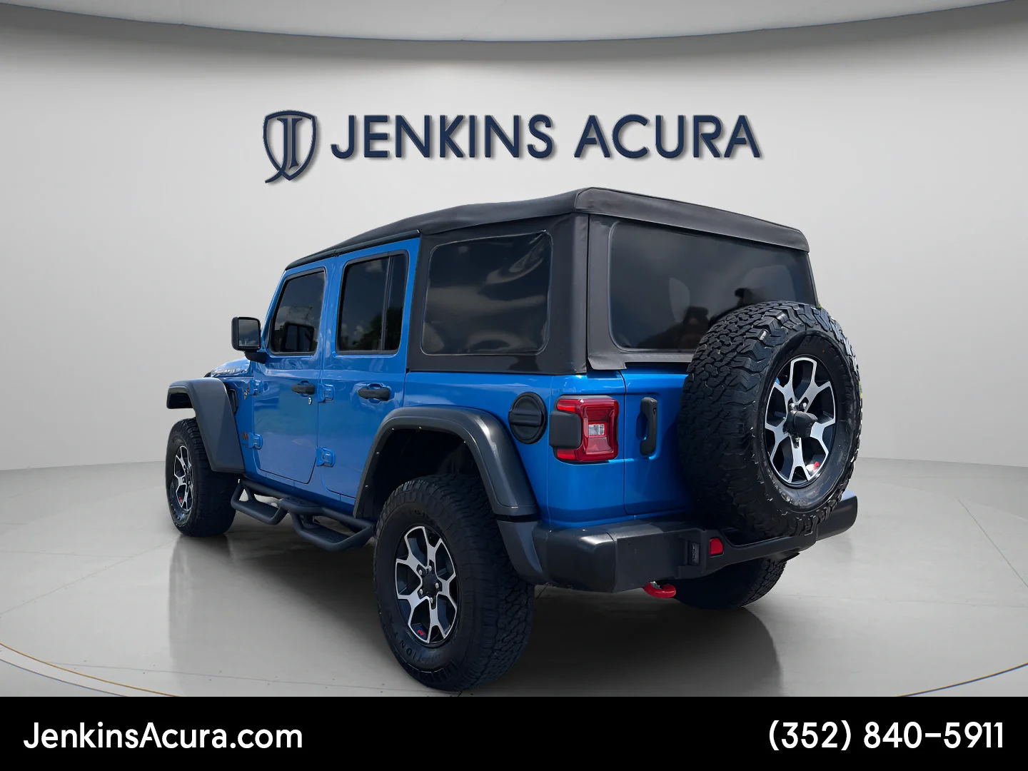 Used 2022 Hydro Blue Pearlcoat Jeep Unlimited Rubicon image 5