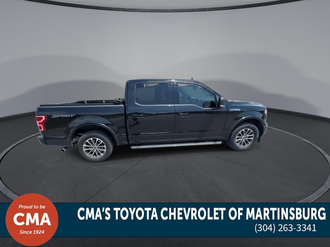 Used 2018 Shadow Black Ford XLT image 9