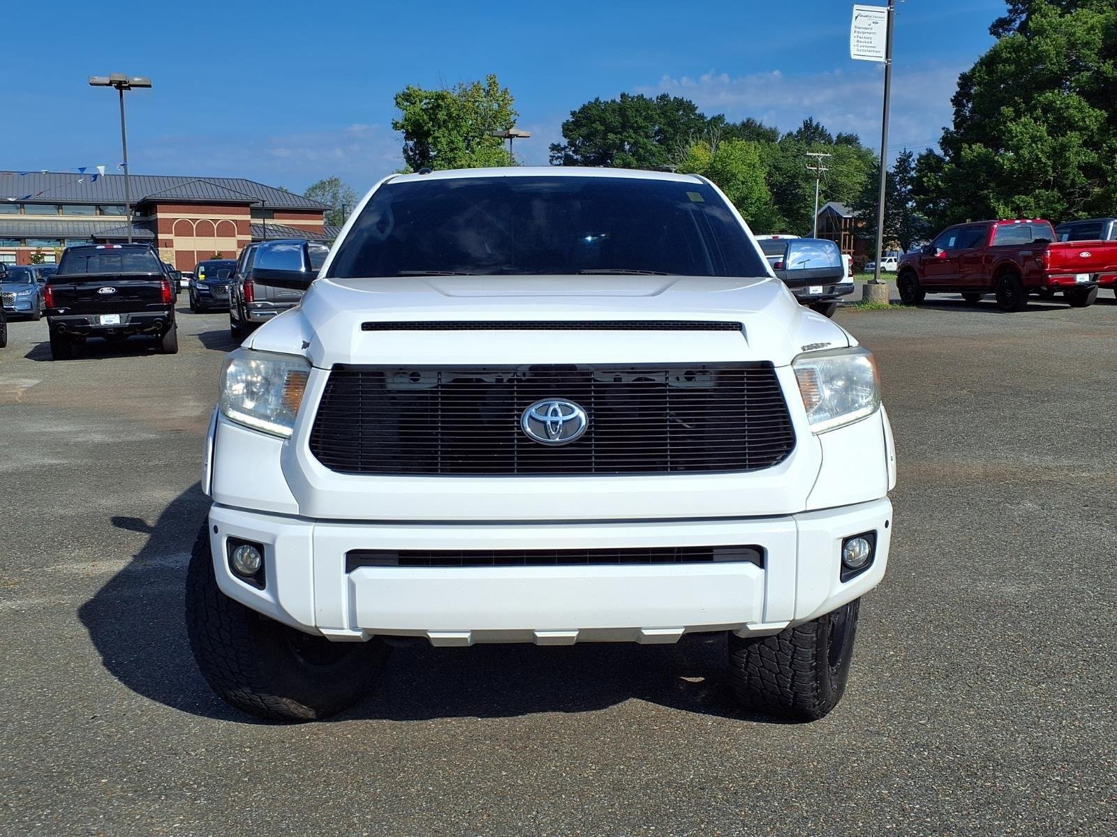 Used 2016 Super White Toyota Platinum image 10