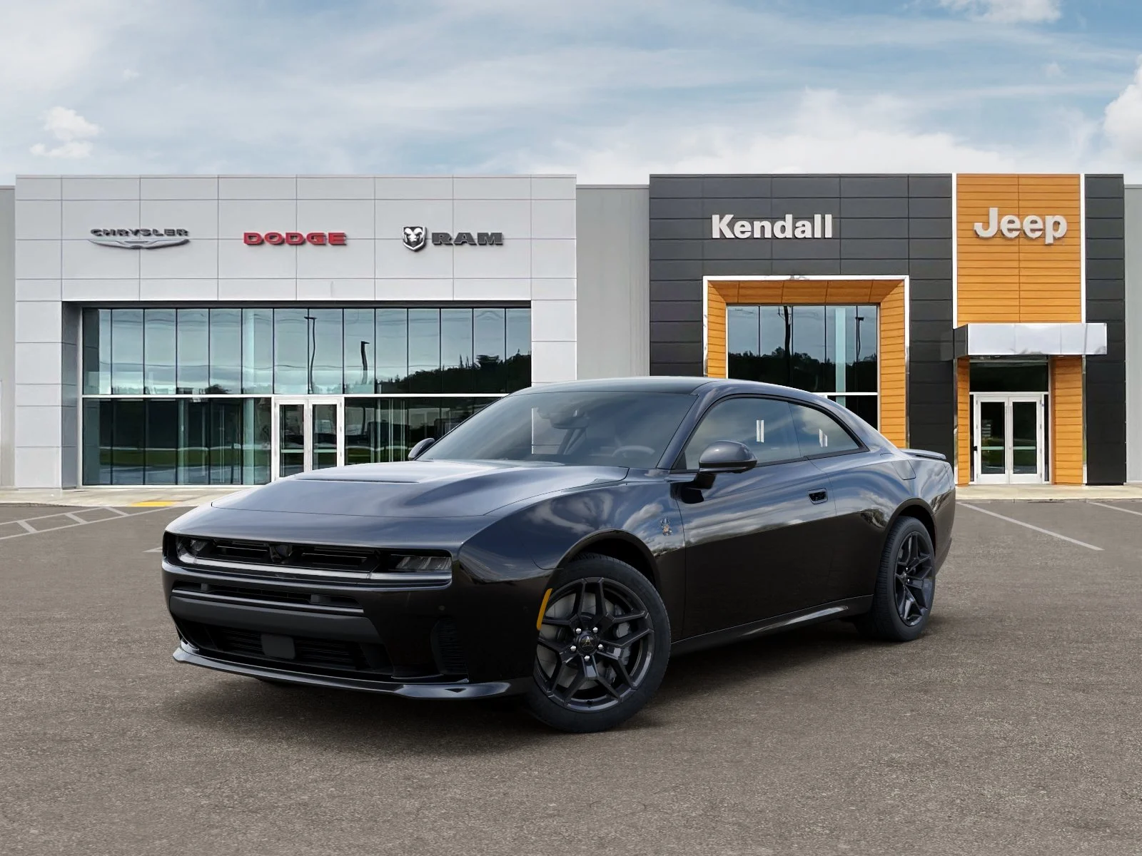 New 2026 Diamond Black Crystal Pearlcoat Dodge Scat Pack Plus image 16