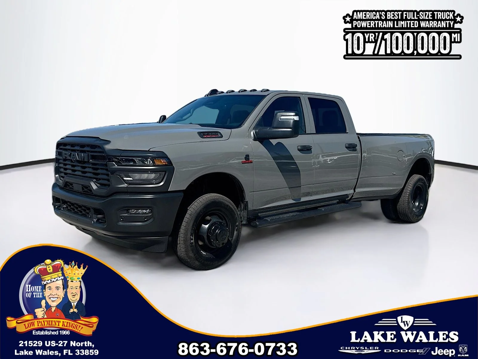 New 2026 Ceramic Gray Clear-Coat Exterior Paint RAM TRADESMAN image 2