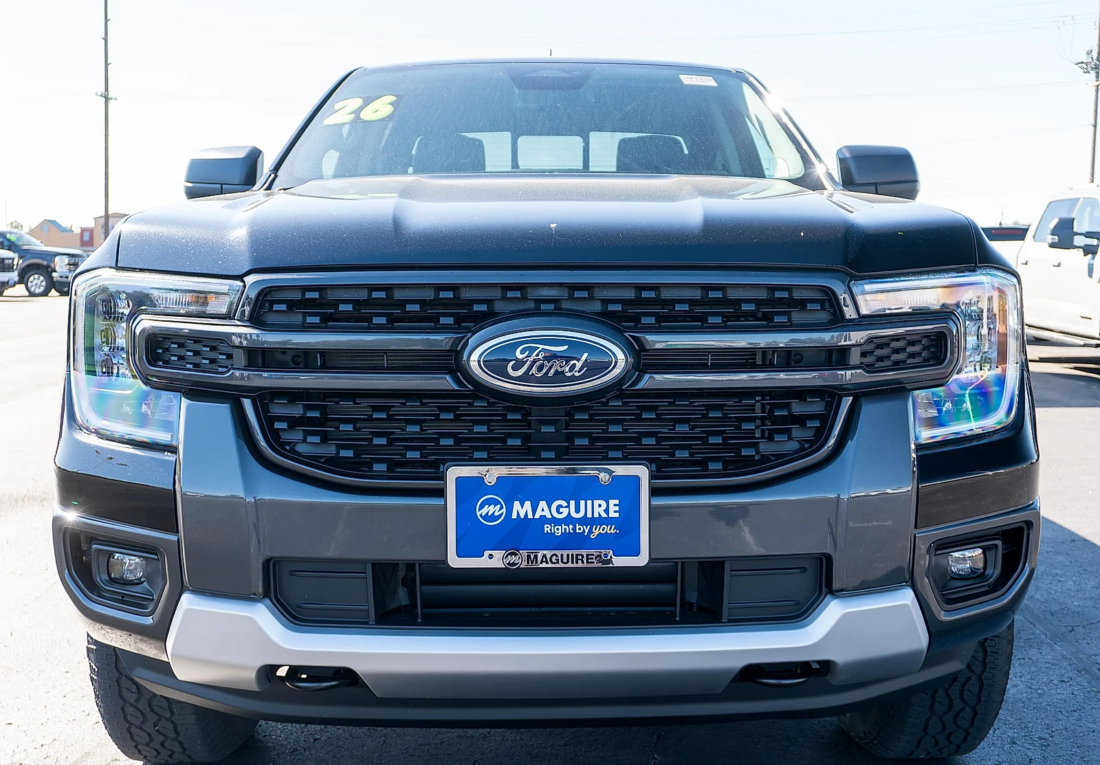 New 2026 Shadow Black Ford XLT image 3
