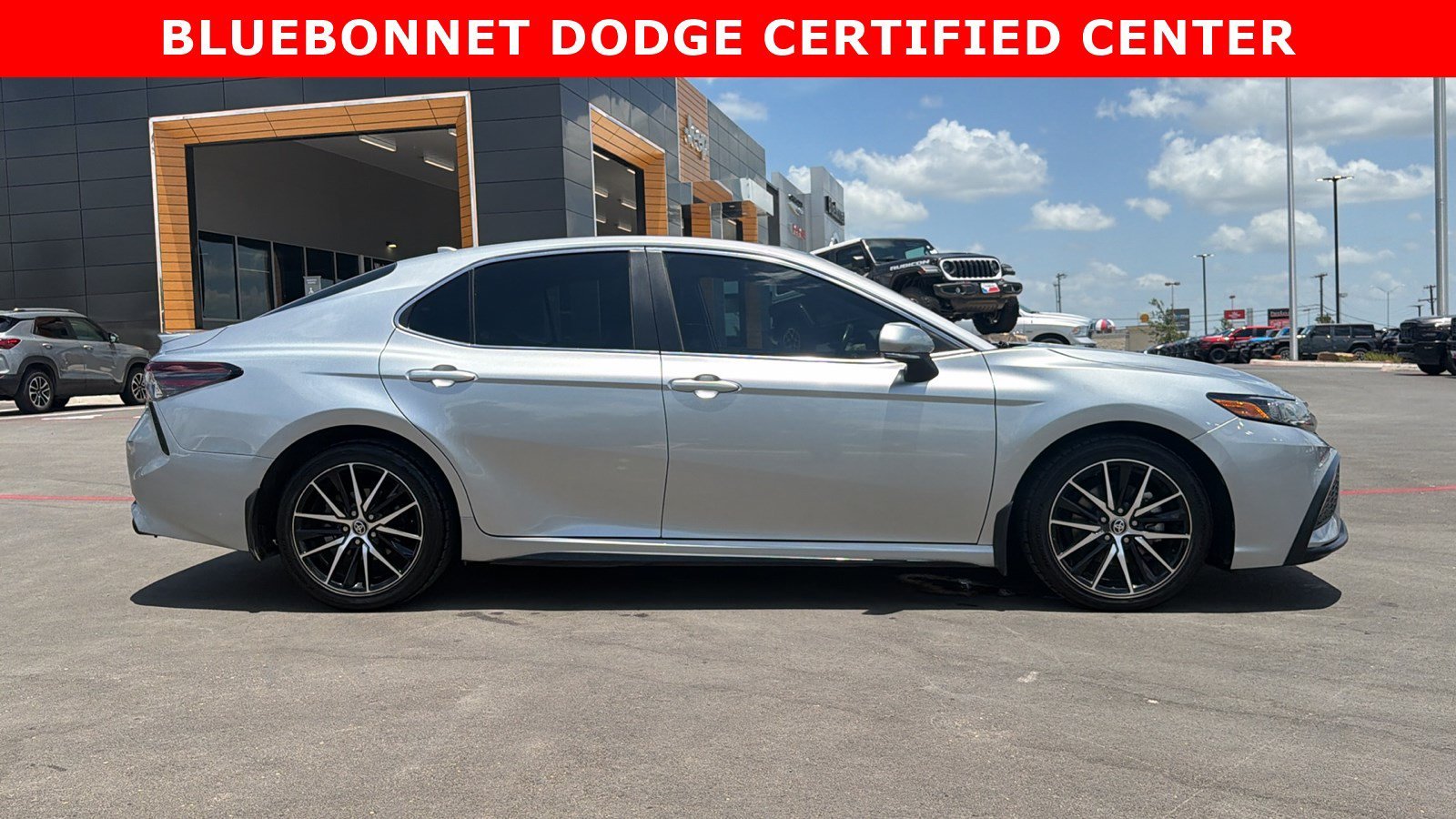 Certified Used 2023 Silver Toyota SE image 4