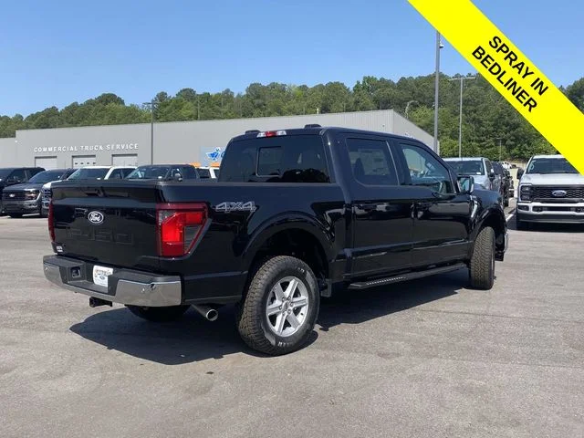 New 2026 Agate Black Metallic Ford XLT image 3