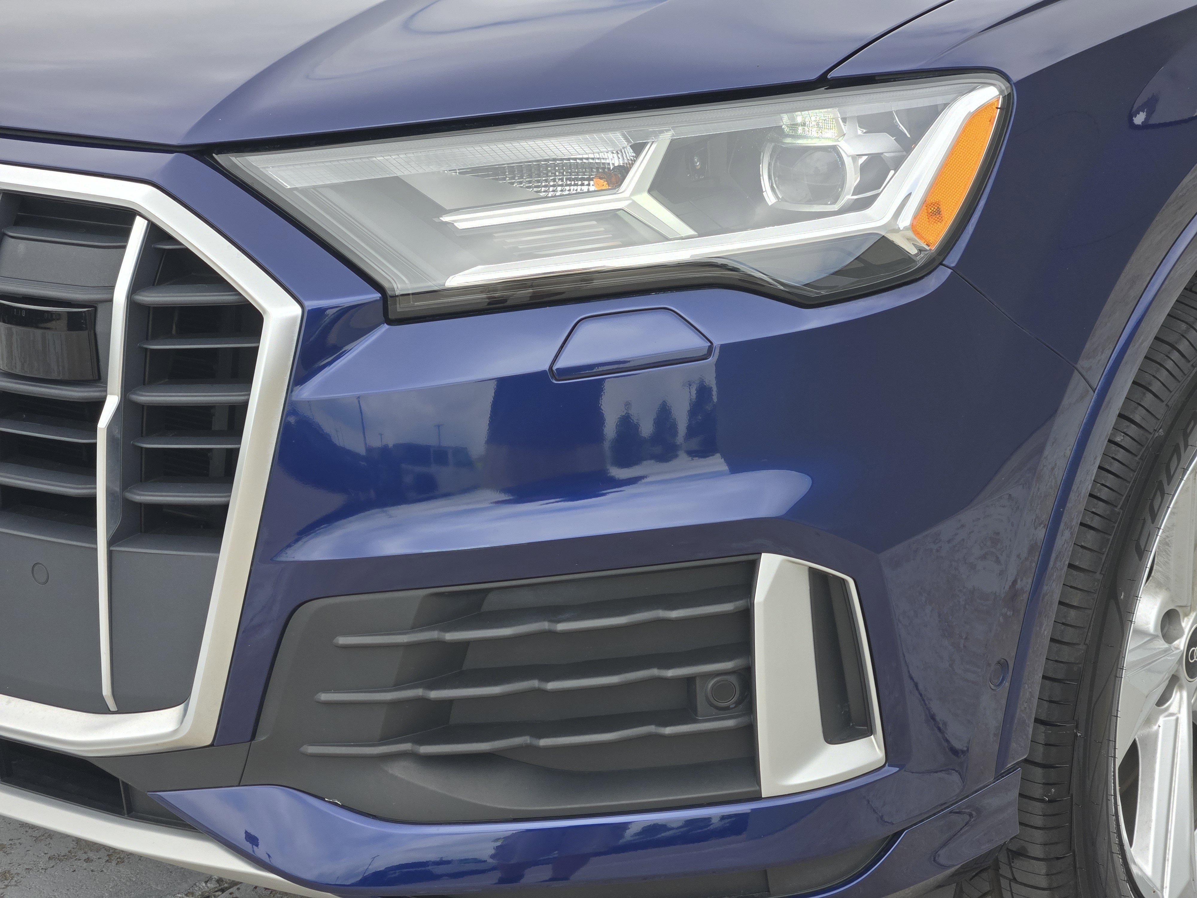 Used 2022 Blue Audi Premium Plus image 11