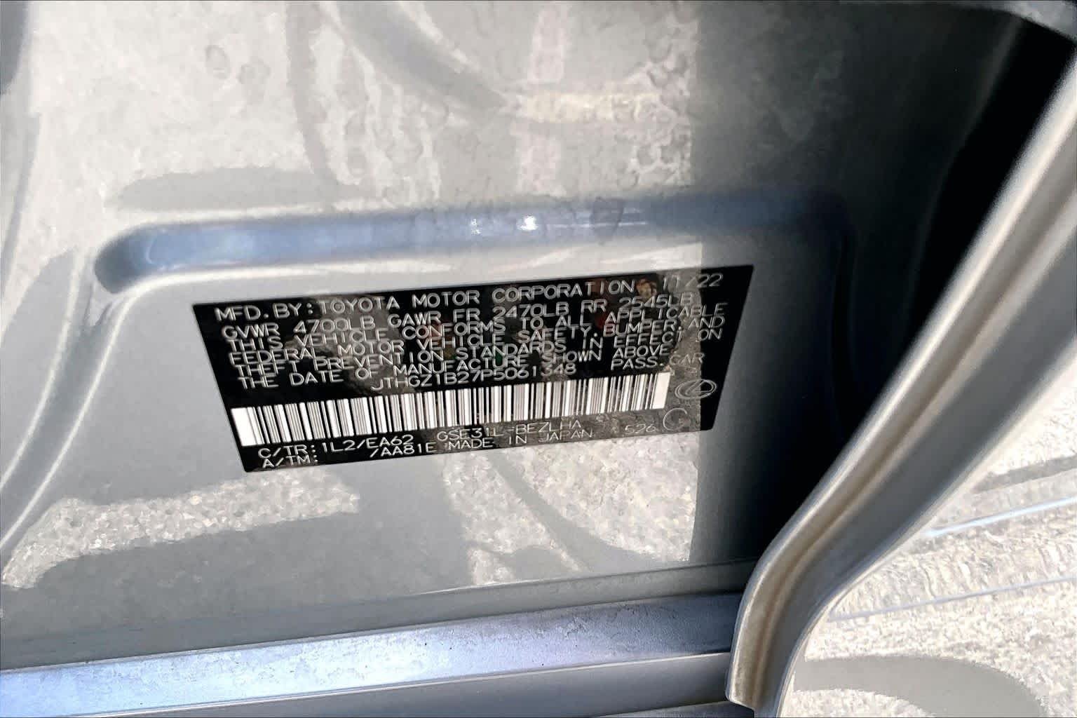 Used 2023 Iridium Lexus F SPORT image 35