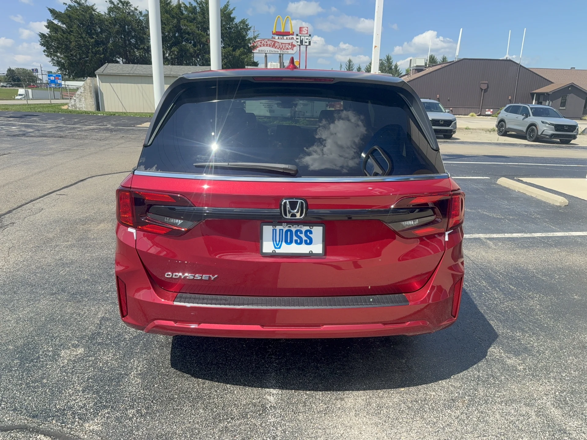New 2026 Radiant Red Metallic II Honda EX-L image 6