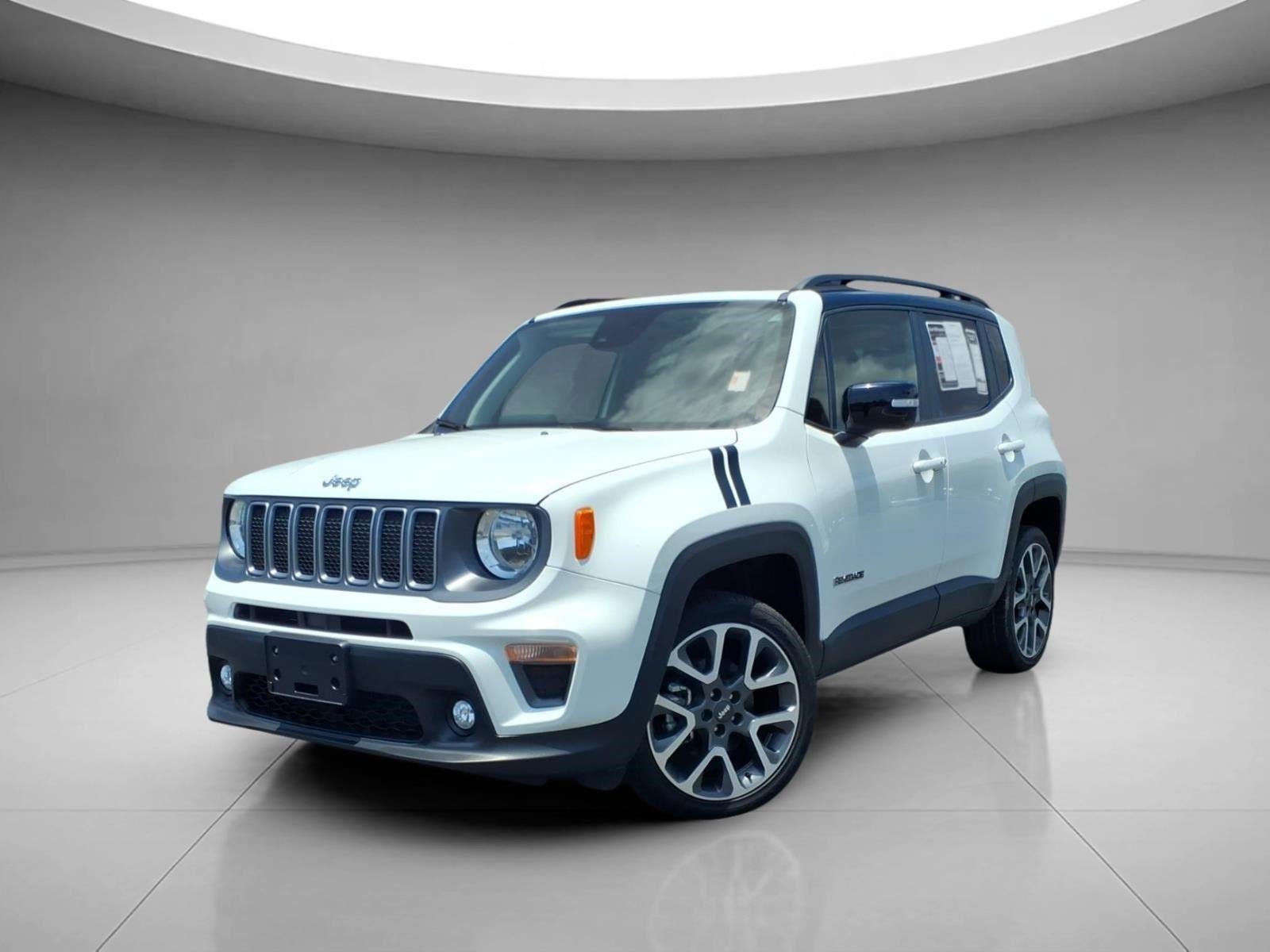 Used 2022 Alpine White Clearcoat Jeep Limited image 1