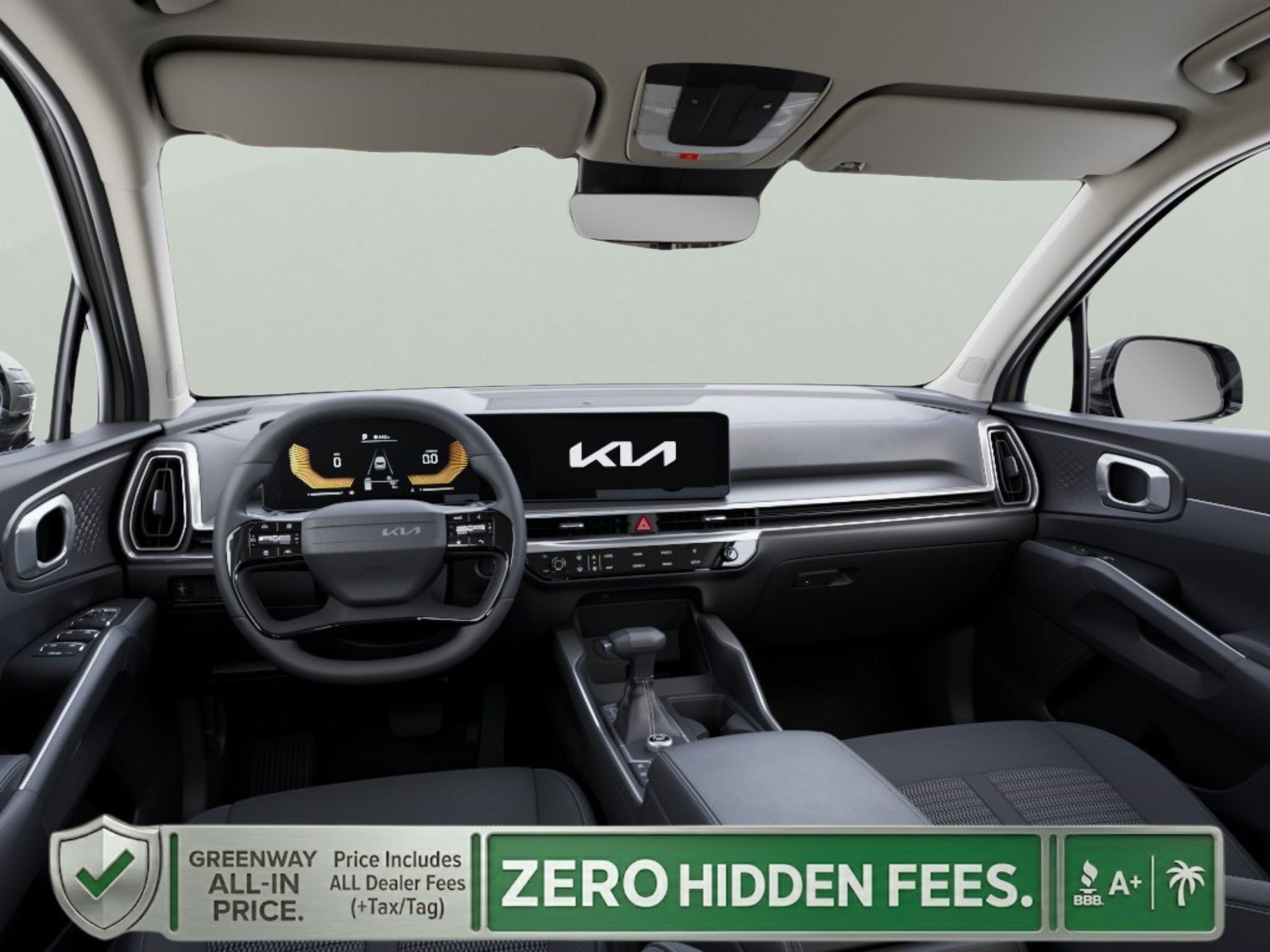 New 2026 Ivory Silver Kia LX image 9