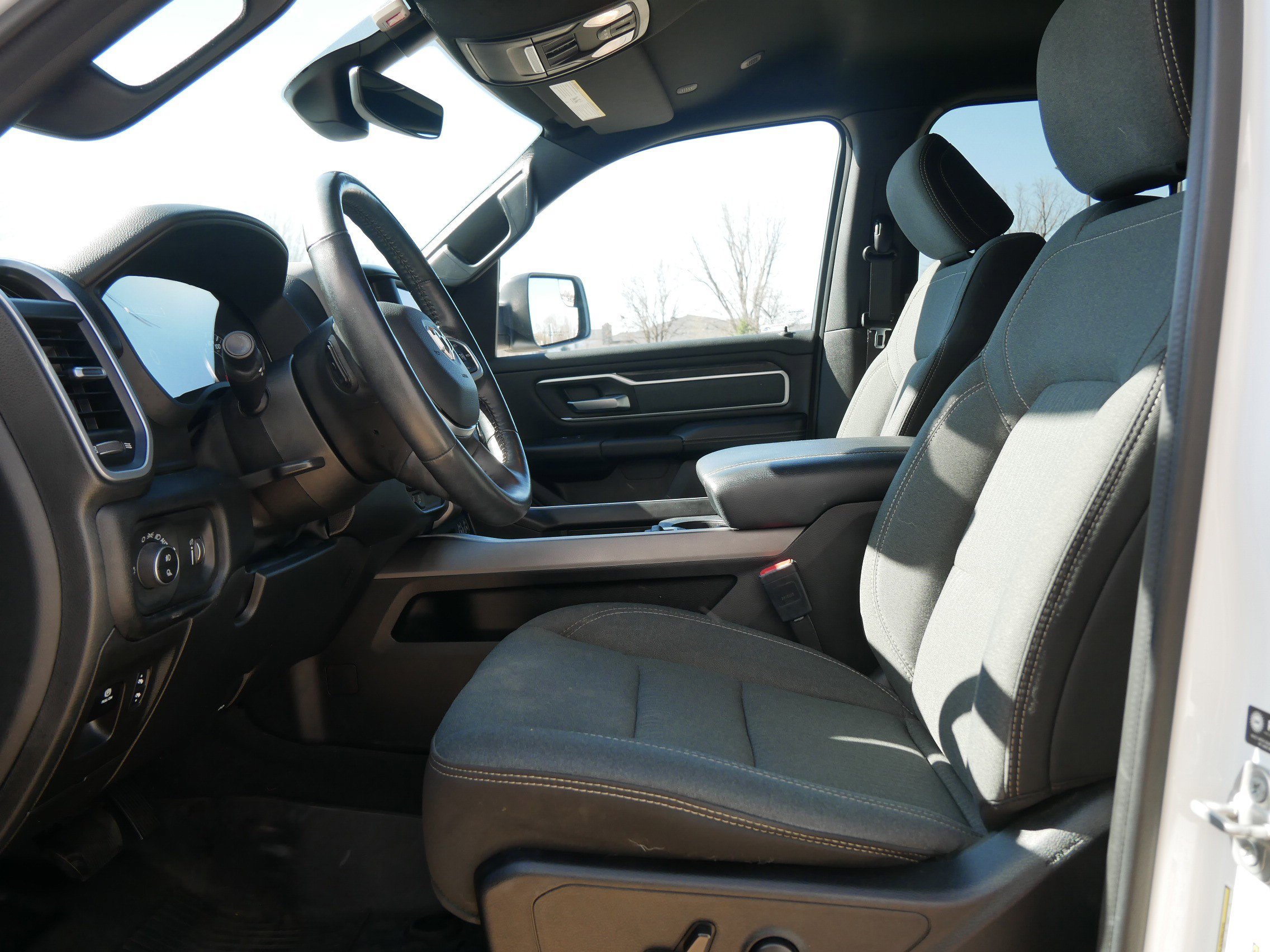 Used 2022 Bright White Clearcoat Ram Big Horn image 10