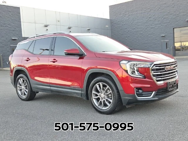 Used 2022 Red GMC SLT image 4