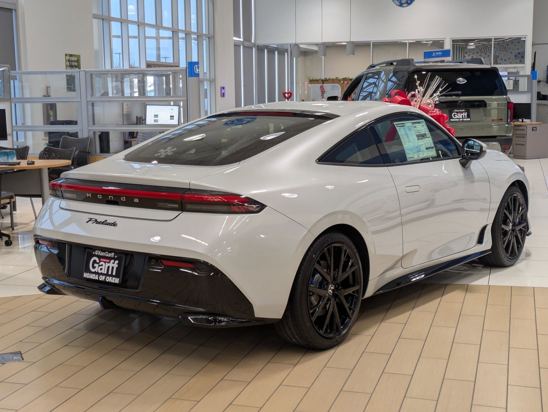 New 2026 Winter Frost Pearl Honda Coupe image 3