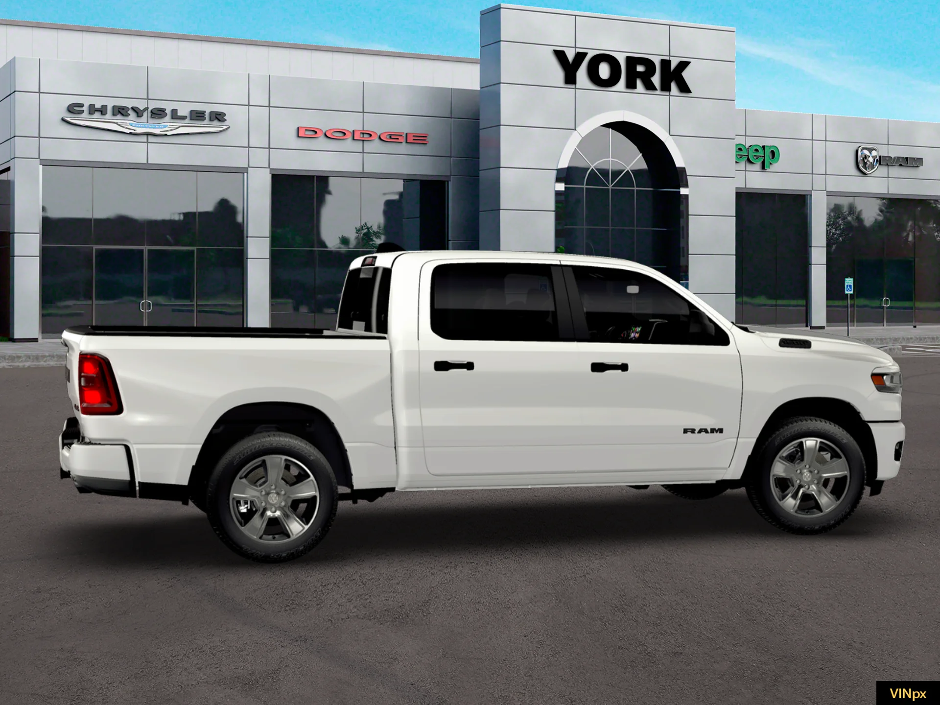 New 2026 Bright White Clear-Coat Exterior Paint RAM Express image 27
