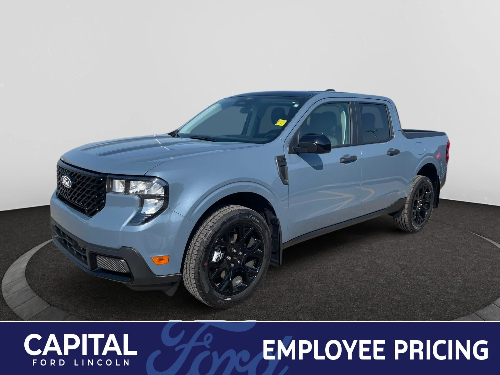 New 2026 Azure Grey Metallic Tri-Coat Ford XLT image 1