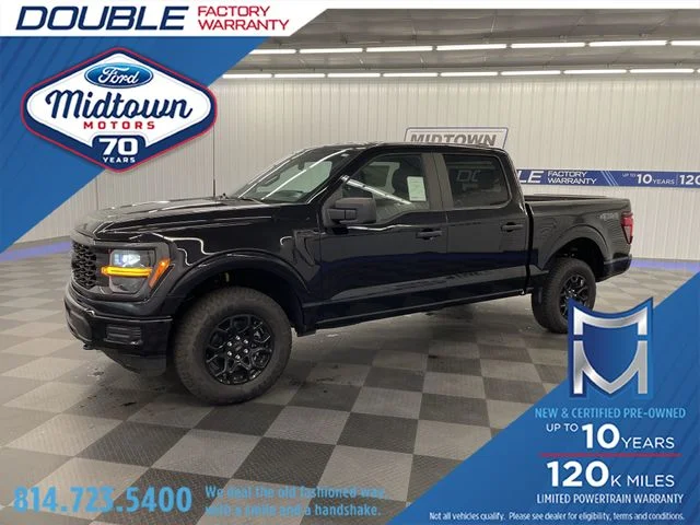 New 2026 Agate Black Metallic Ford STX® image 1