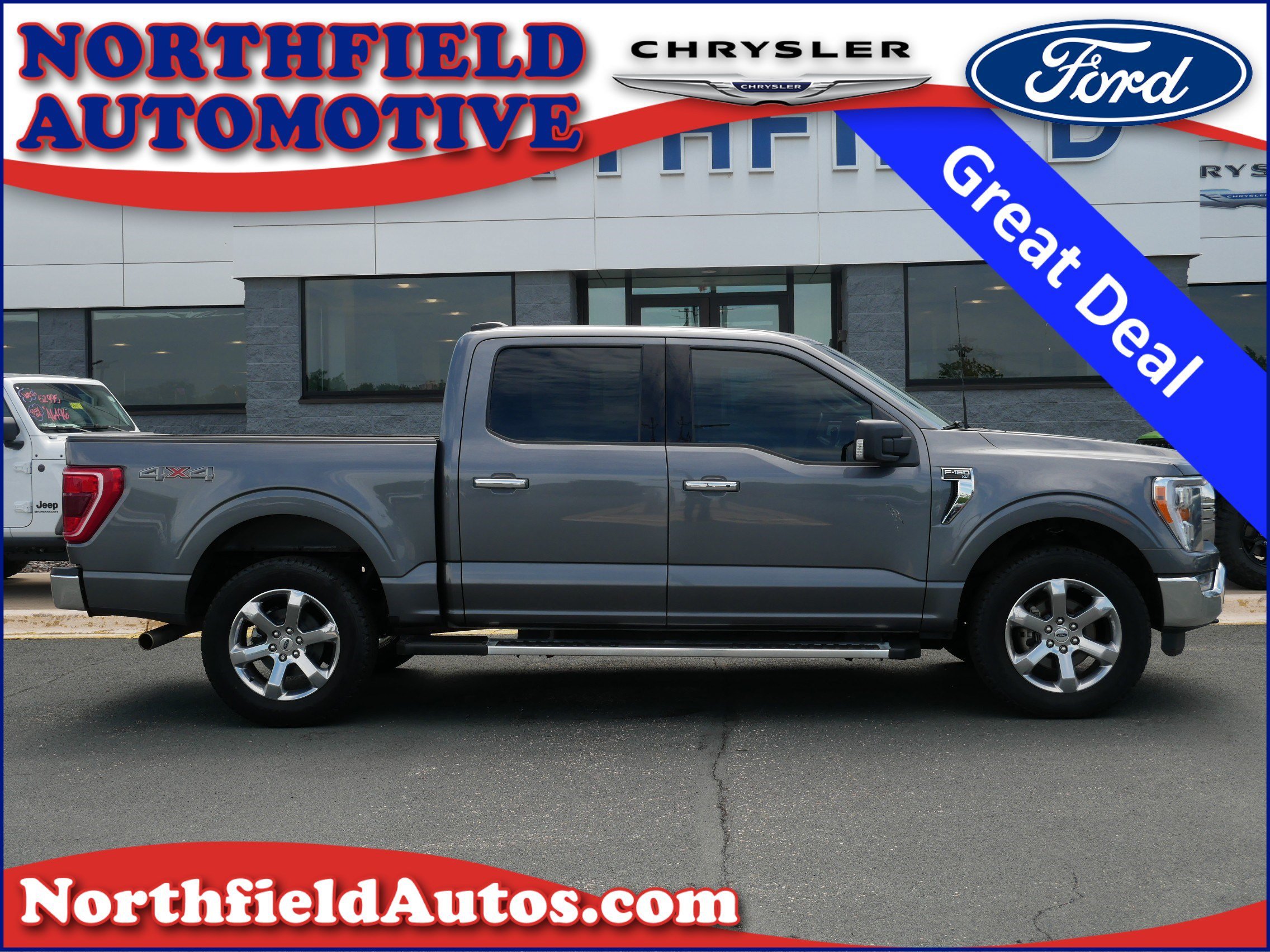 Used 2022 Gray Ford XLT image 1
