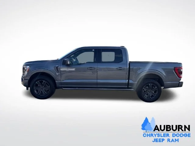 Used 2022 Gray Ford Lariat image 2