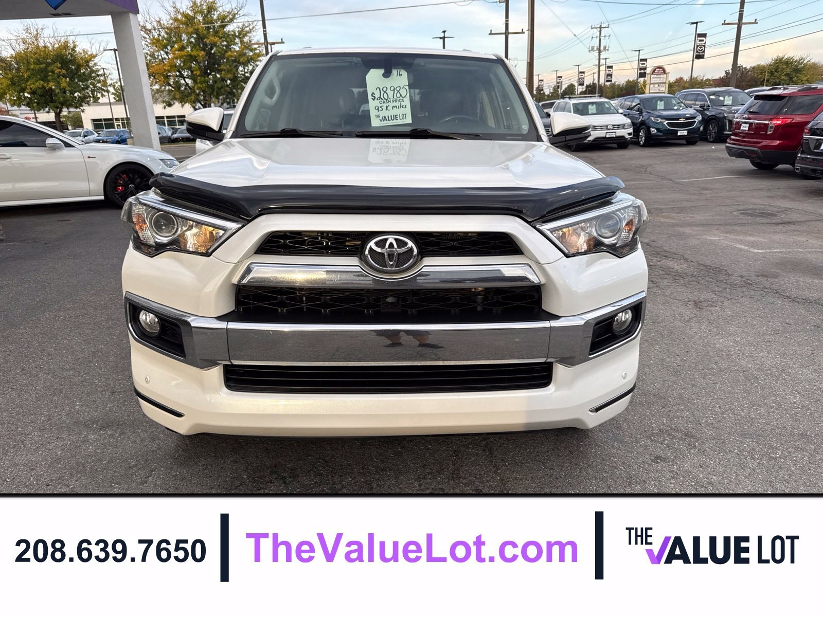 Used 2016 White Toyota Limited image 9