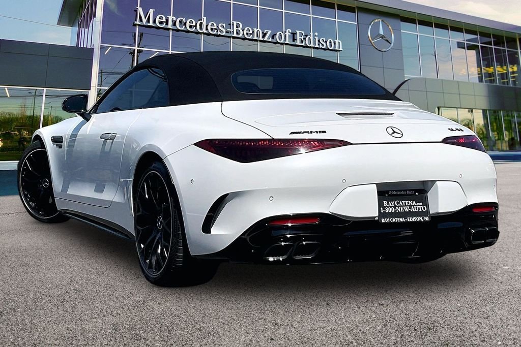 Certified Used 2022 White Mercedes-Benz SL 63 AMG® image 2