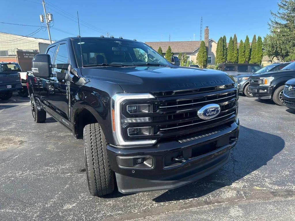 Used 2025 Black Metallic Ford Platinum image 58