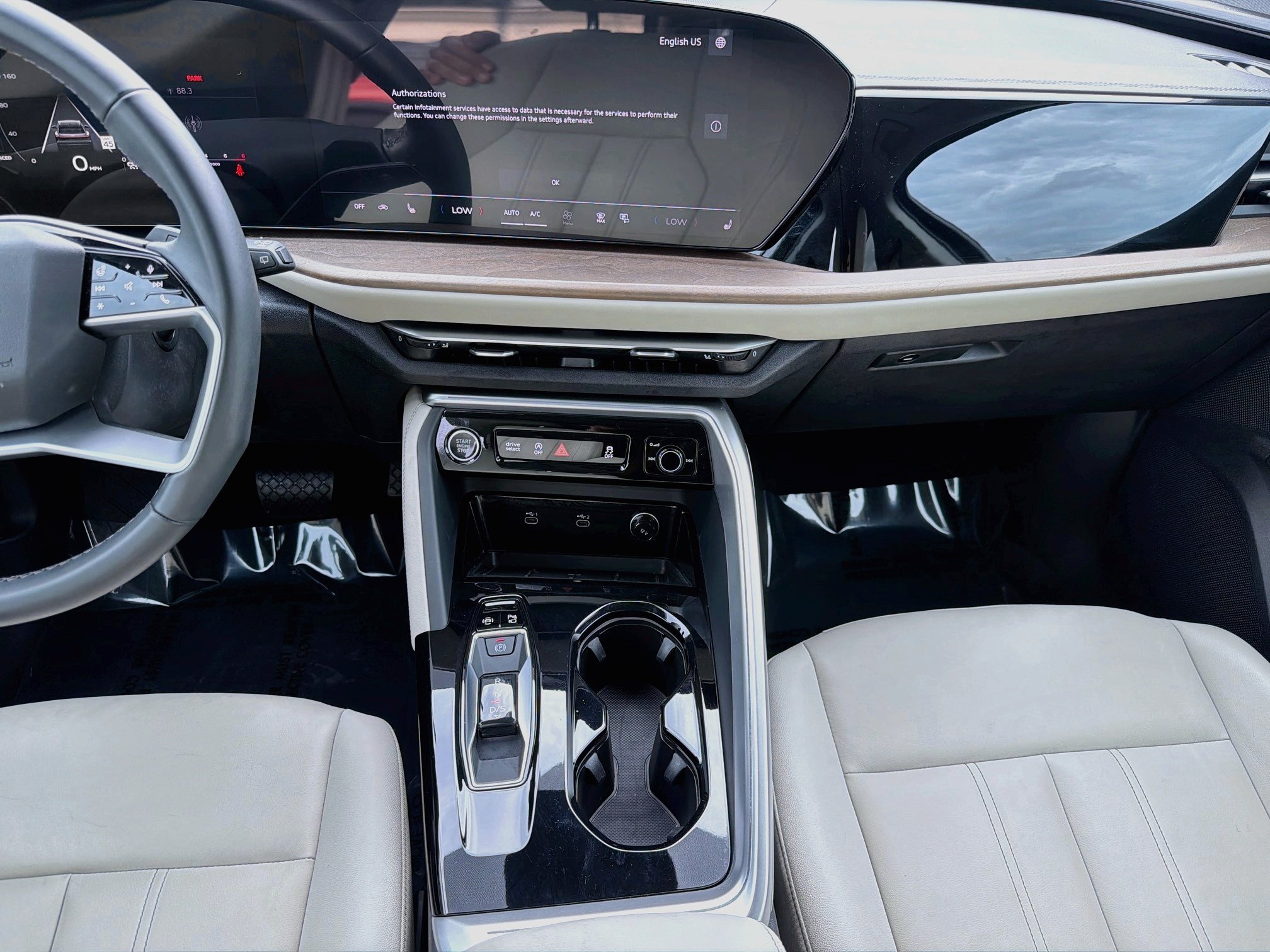Used 2025 Blue Metallic Audi Premium image 19