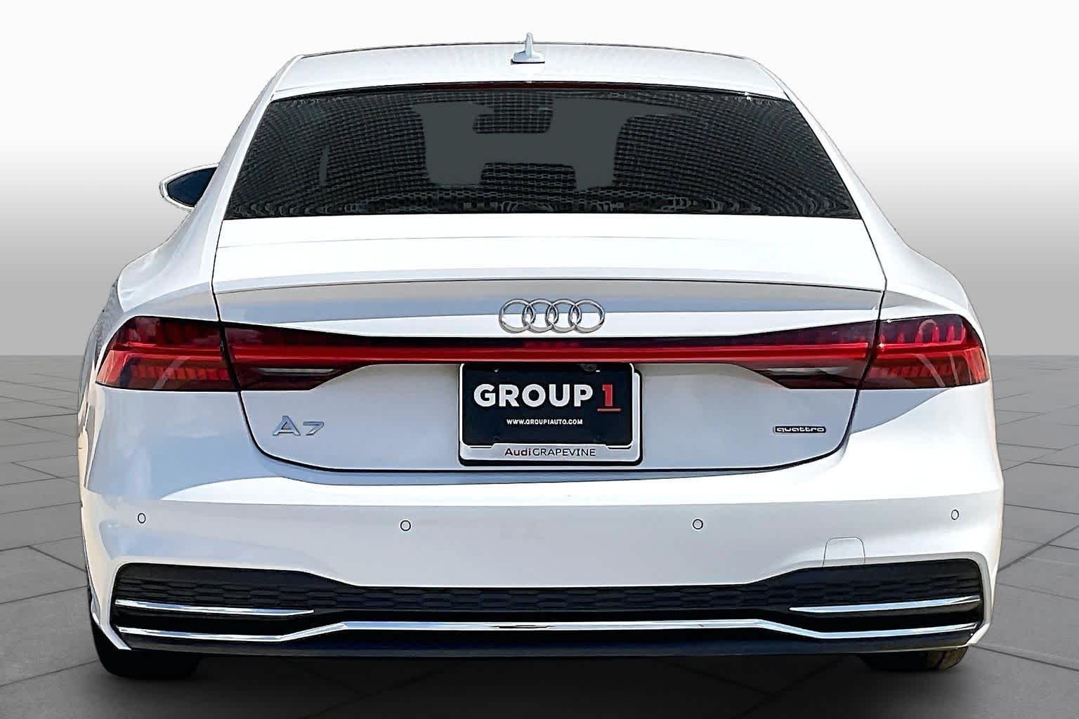 Used 2019 WHITE Audi Premium Plus image 5