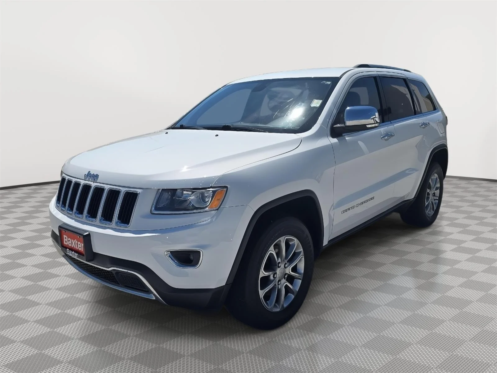 Used 2015 WHITE Jeep Limited image 3