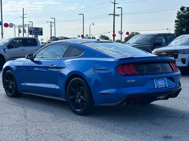 Certified Used 2020 Blue Ford GT Premium image 5