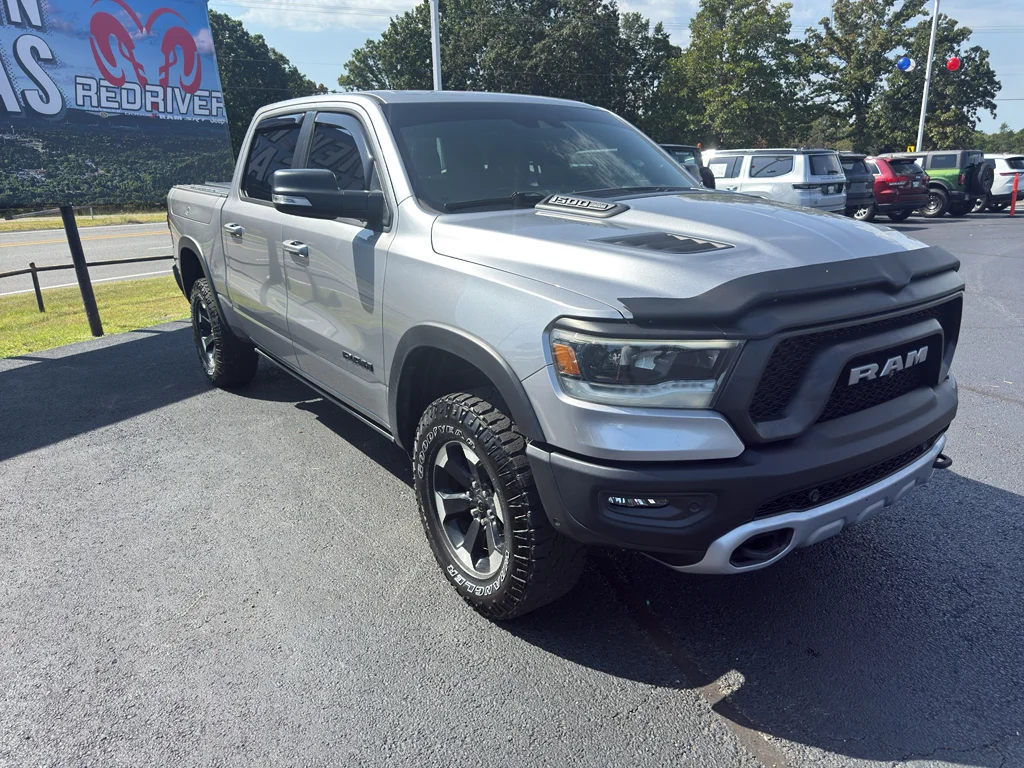 Used 2021 Billet Silver Metallic Clearcoat Ram Rebel image 3