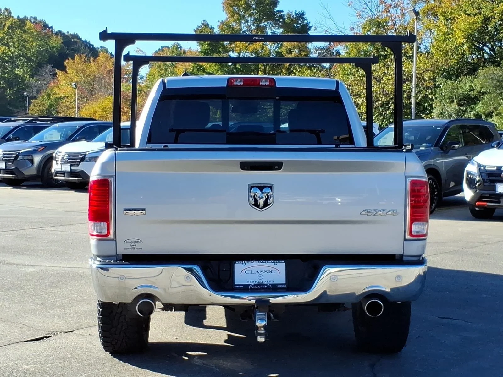 Used 2017 Bright Silver Metallic Clearcoat Ram Laramie image 8