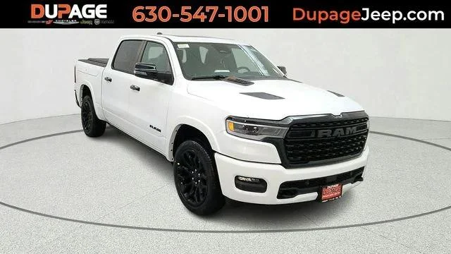New 2026 Ivory White Tri-Coat Pearlcoat RAM Limited video 1