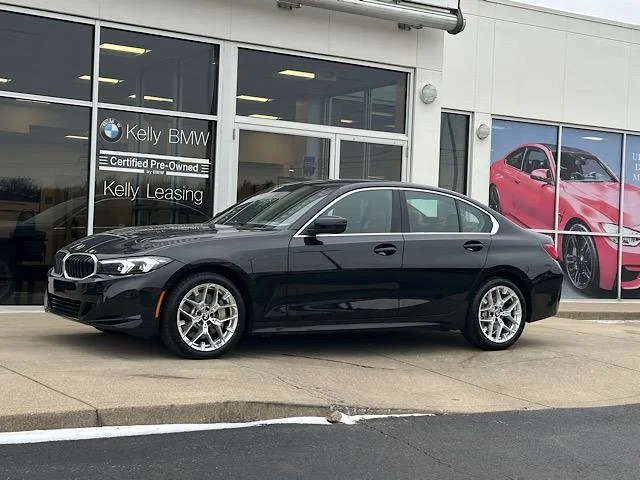 Certified Used 2025 Black Sapphire Metallic BMW 330i xDrive image 5