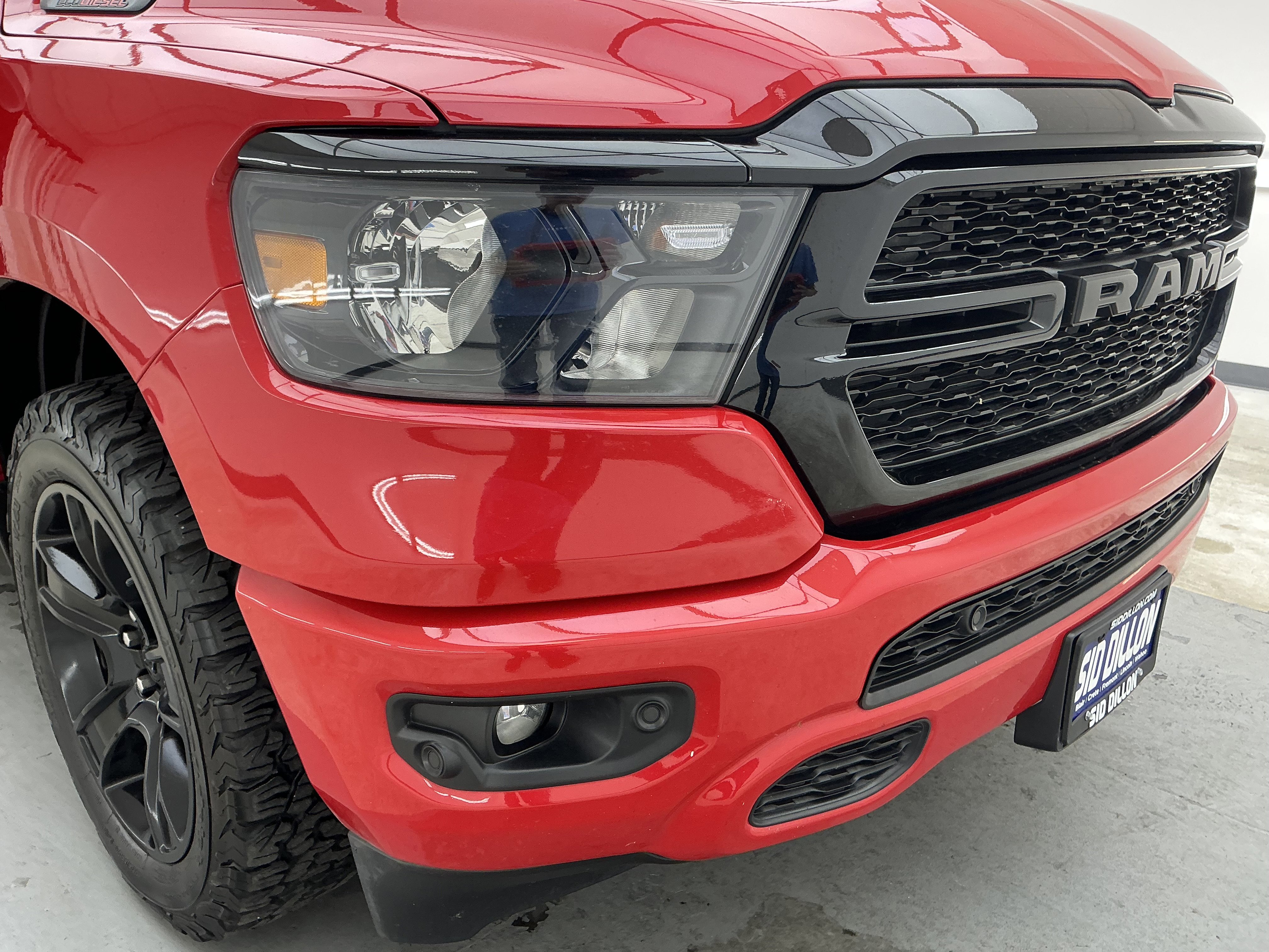 Used 2023 Flame Red Clearcoat Ram Big Horn image 26