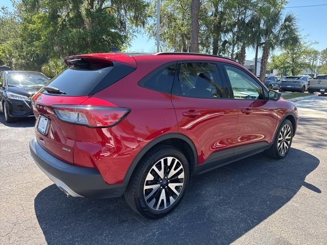 Certified Used 2020 Red Metallic Ford SE Sport image 4
