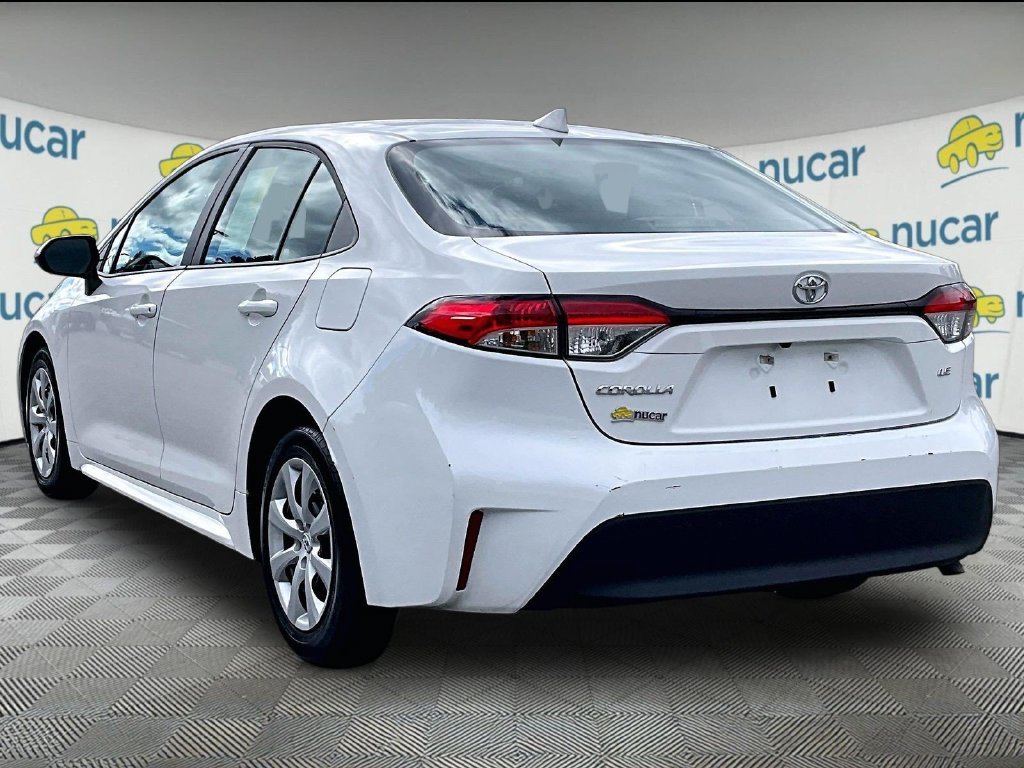Used 2024 White Toyota LE image 4