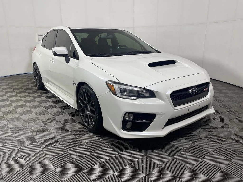 Used 2015 White Subaru WRX STi image 2
