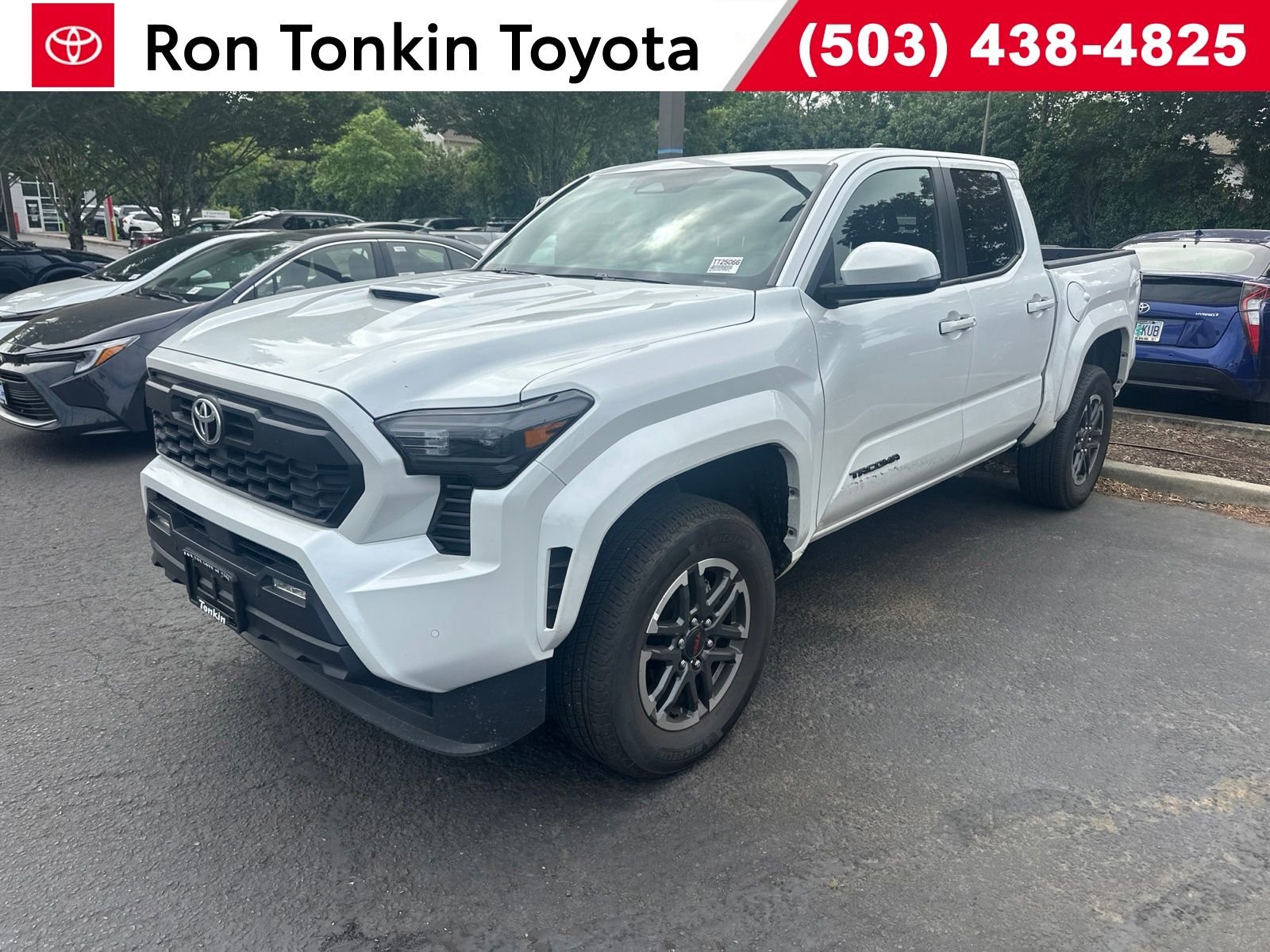 Used 2025 Wind Chill Pearl Toyota TRD Sport image 1